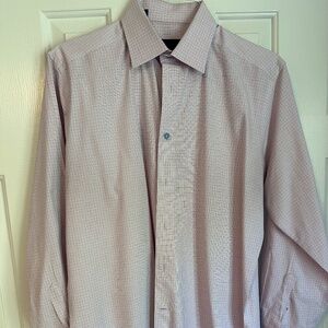 David Donahue Men’s Dress Shirt Trim Fit 17 34/35